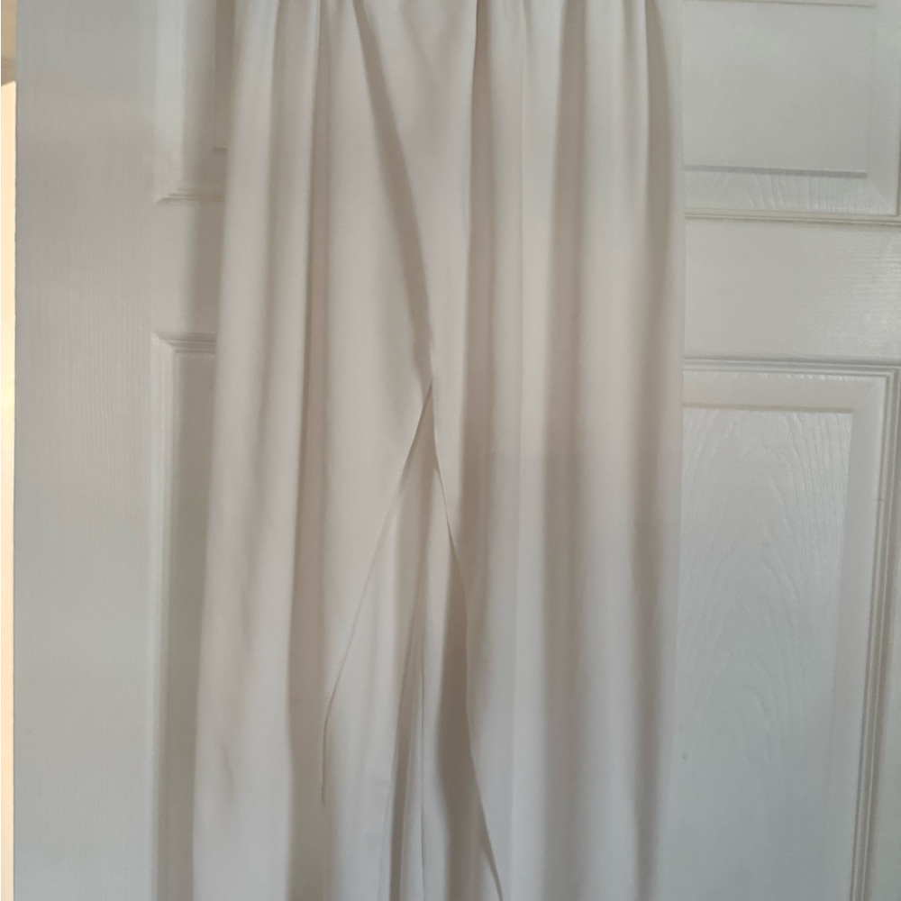 Zara Cream Wide Leg Women's Pants